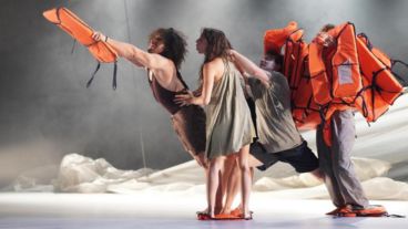 Imagen de la obra “Salva”, de la compañía Hurycan, de España.