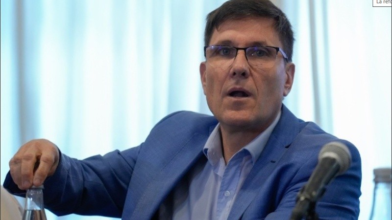 El ministro de Educación de Santa Fe, José Goity.