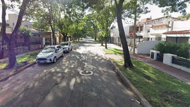 Gurruchaga al 300, donde ocurrieron los robos.