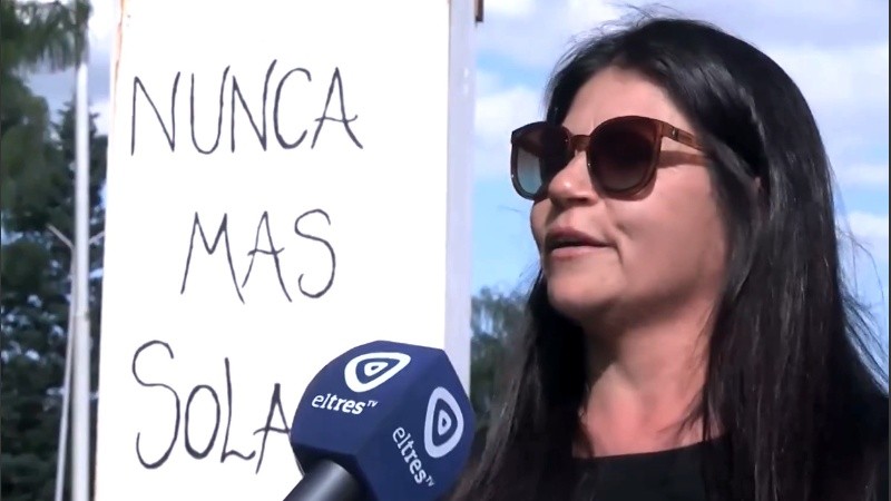 Una de las afectadas por el abuso digital.