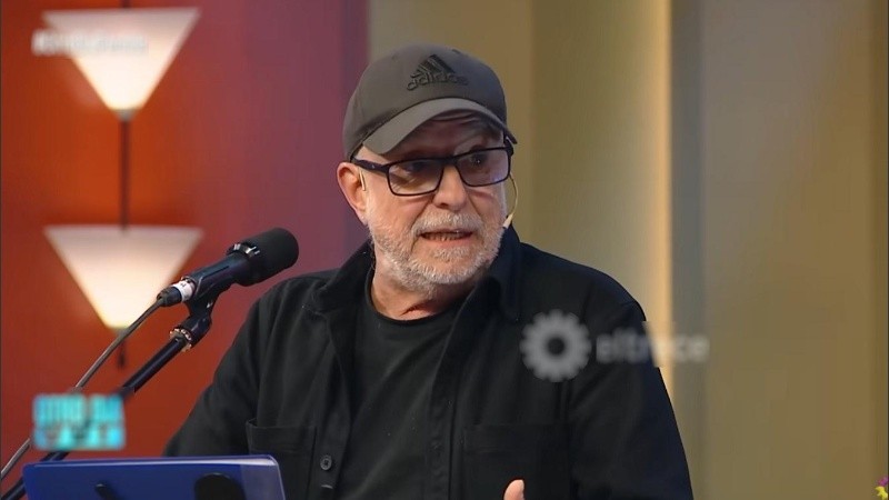 El cantautor rosarino Juan Carlos Baglietto.