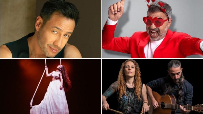 Luciano Pereyra, Roberto Moldavsky, la obra Velar la noche y Ramanegra Dúo.