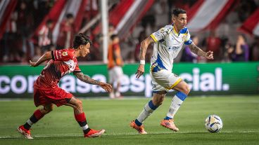 Di María volvió a ser la figura del partido.