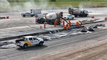 La pista del Aeropuerto estará terminada para principios de diciembre