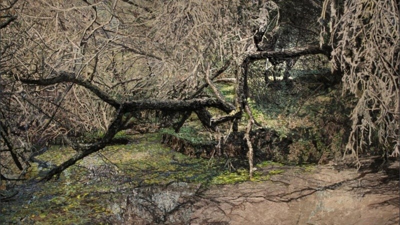 Fragmeneto de la obra 