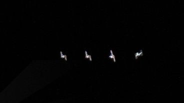 Paso de la Estación Espacial Internacional hoy a las 18:45 visto desde Lanús.