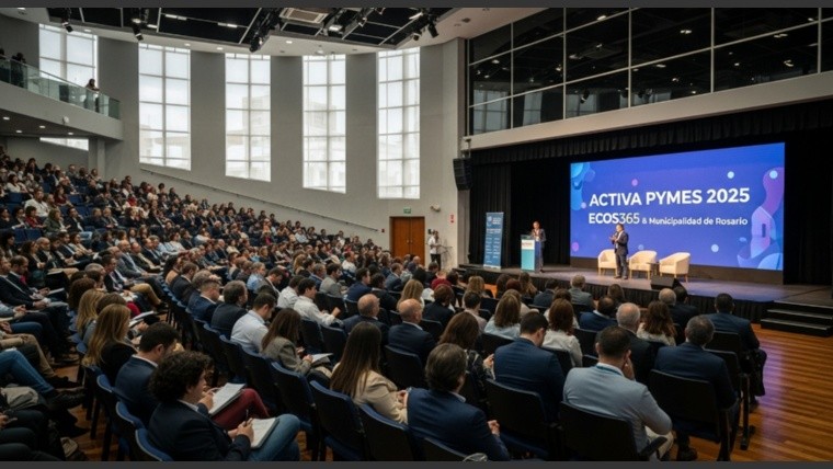 Activa Pymes 2025 hoy en la Bolsa de Comercio de Rosario.