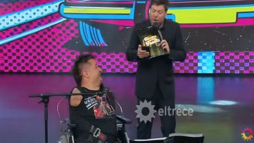 Pancho junto a Guido  Kaczka.