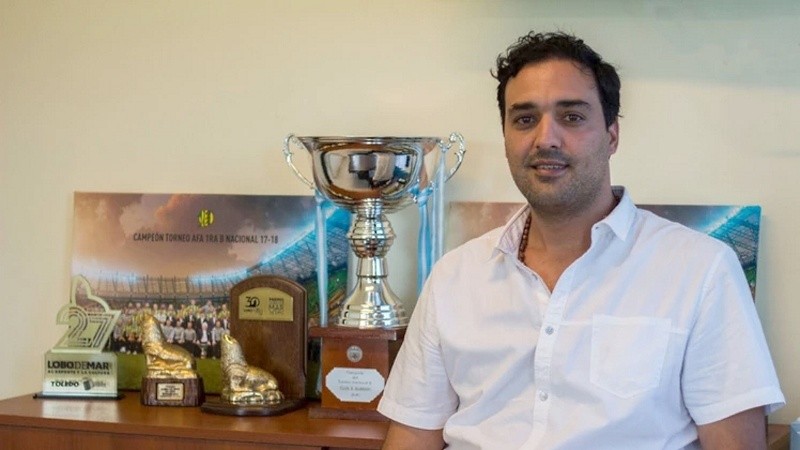 Josesito fue vicepresidente del club marplatense hasta 2024.