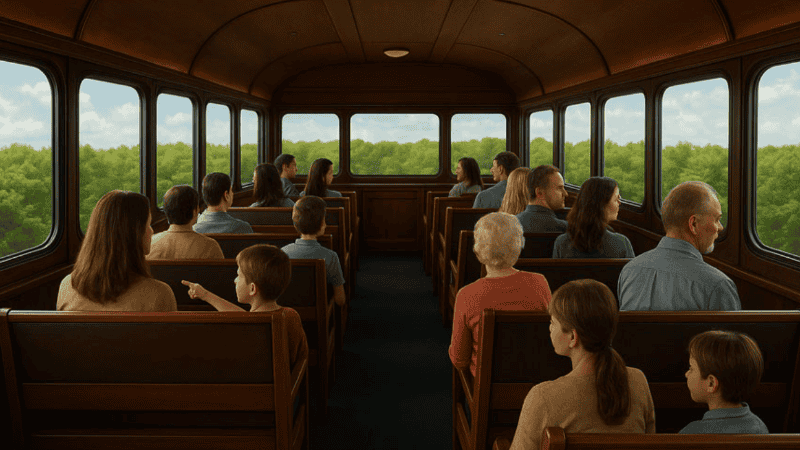 El recorrido tiene una duración aproximada de 25 minutos.