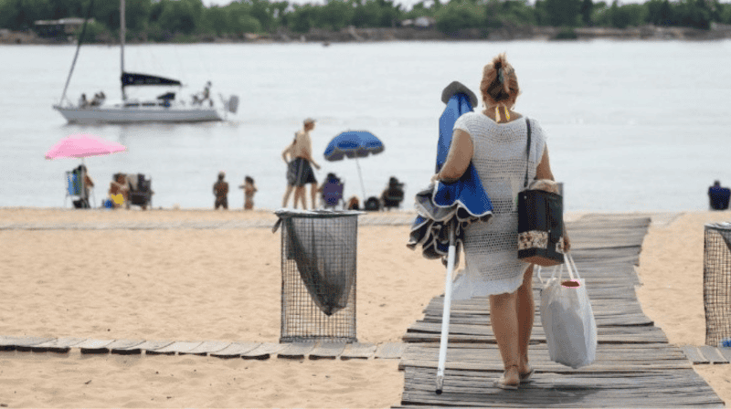 El refulado se desarrolla sin interrumpir el funcionamiento habitual del balneario.&nbsp;