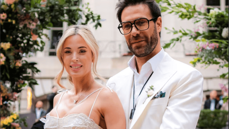 El vínculo concluyó cuando el empresario quedó detenido y finalmente.