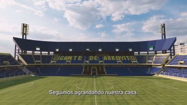 El render de la platea con la tercera bandeja.