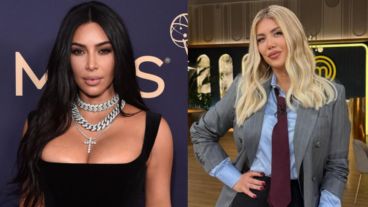 Kim Kardashian y Wanda Nara.