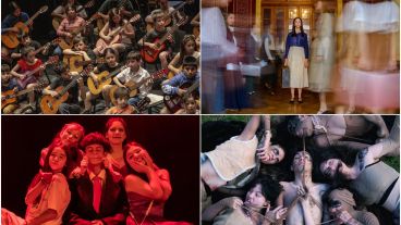 Los espectáculos "Ecos de las cuerdas", "Reminiscencia", "Rosario de ficción" y "Ubú Ley, militante del fracaso"