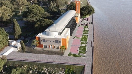 Así quedará el muelle de La Fluvial una vez finalizados los trabajos de restauración.