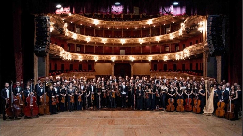 La Orquesta Sinfónica Provincial de Rosario.