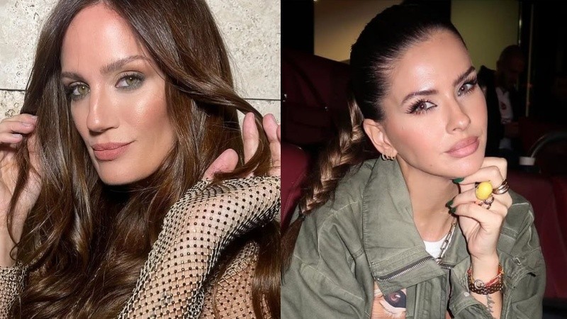 Paula Chaves y la China Suárez.