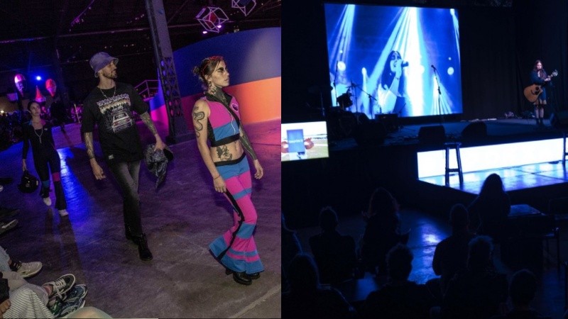 La producción rosarina se muestra.