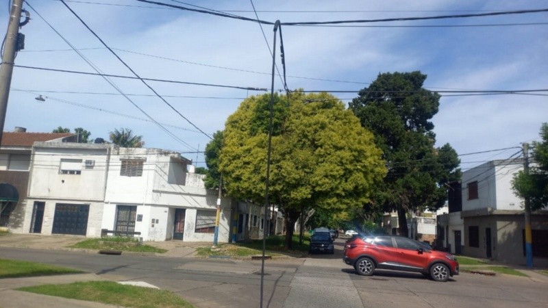 Los dos hombres quedaron detenidos mientras robaban cables.