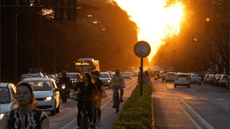 Sol para un jueves casi de verano.