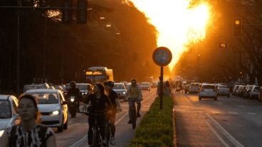 Sol para un jueves casi de verano.