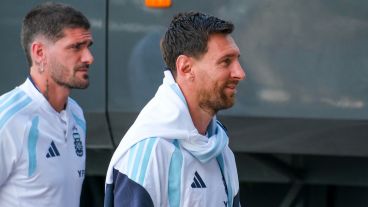 Messi, el más ovacionado en la práctica de Argentina a puertas abiertas.