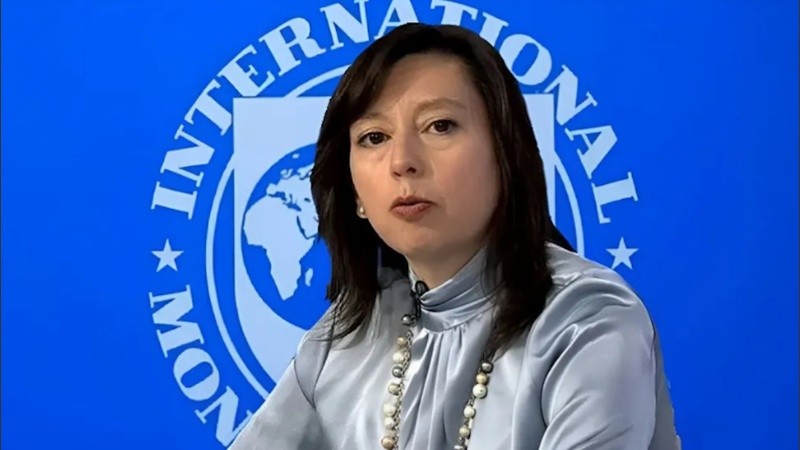 Julie Kozack, vocera del FMI.