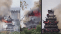 Feroz incendio en un templo en China: apuntan al uso indebido de incienso y velas