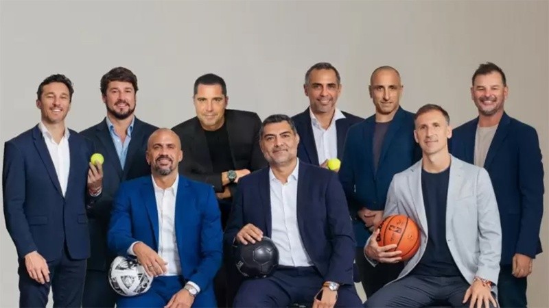 Leyendas del deporte argentino con una mirada común, pero en Estados Unidos.