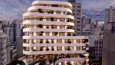 El render del complejo inmobiliario de Sinergia y la familia Airoldi