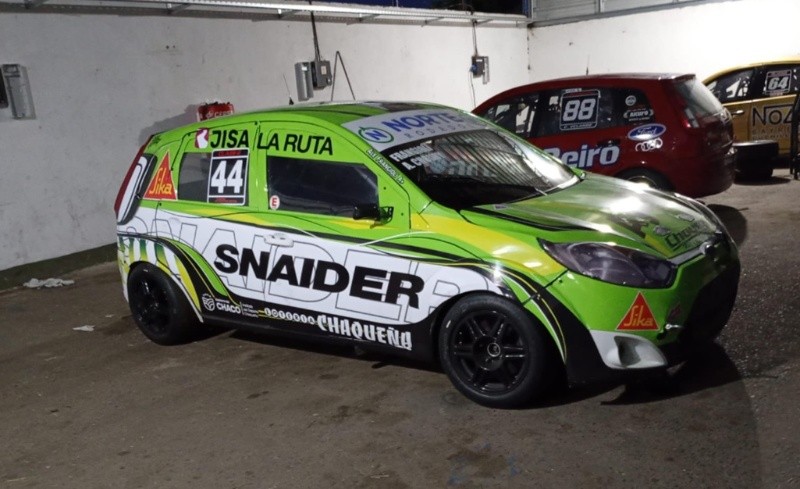 El Ford Fiesta que Frangioli conducía cuando murió en plena carrera. El Ford Fiesta que Frangioli conducía cuando murió en plena carrera.