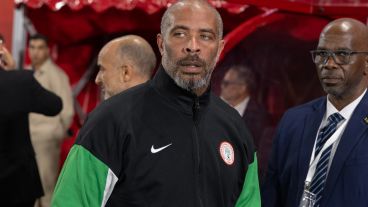 El técnico de Nigeria, Eric Sekou Chelle.
