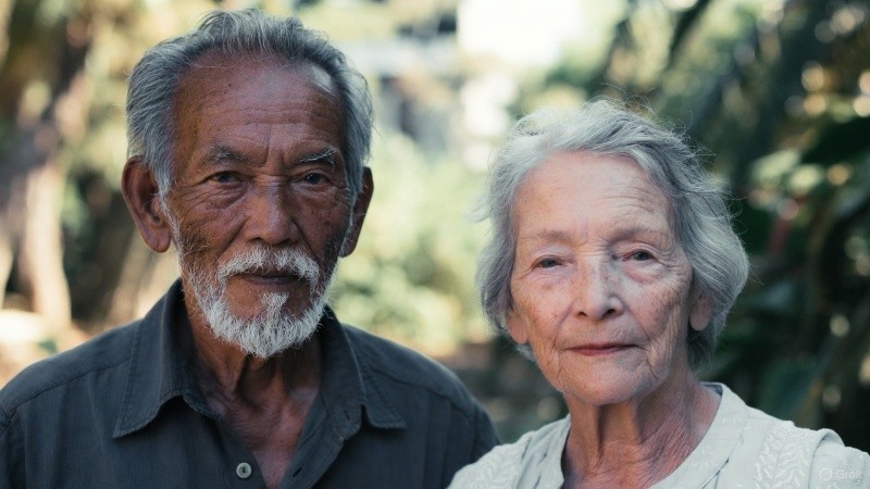 Las mujeres viven en promedio 5,4 años más que los hombres.