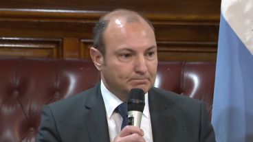 Complejo horizonte judicial. Salmain, a no mucho de su arribo a Rosario, quedó en la mira de los fiscales.