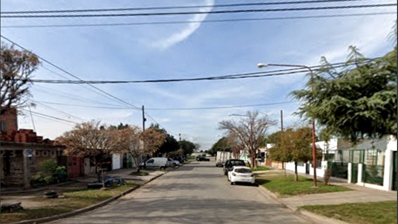 La zona en la que fue asesinado un hombre y otro resultó apuñalado la semana pasada.