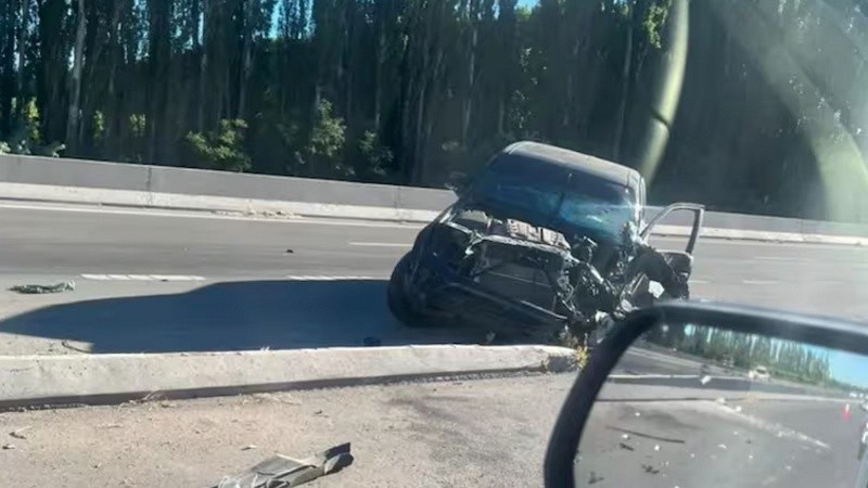 En el accidente de Río Negro, murieron tres personas.