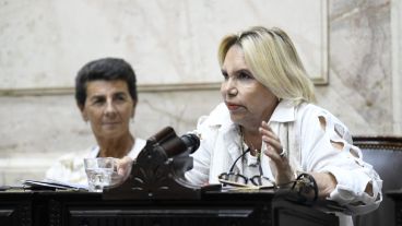 La diputada Marilú Quiroz, promotora del evento.