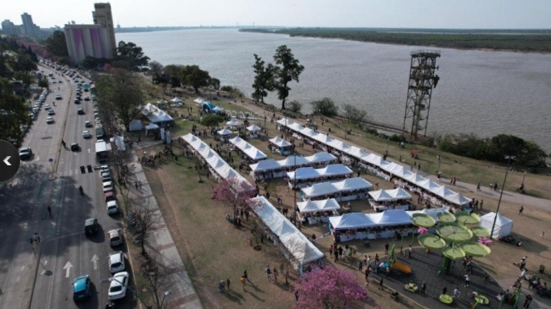 El Biomercado es organizado por la Municipalidad de Rosario, a través de Economía Social.