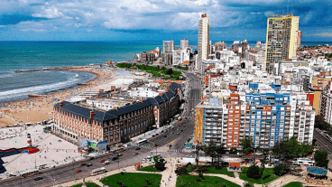 Mar del Plata fue uno de los epicentros turísticos del país.