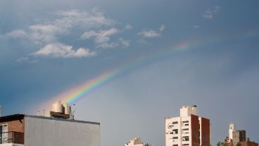 Vienen días de sol y lluvia.