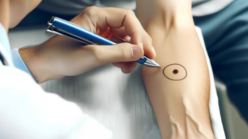 El melanoma se forma en las células (melanocitos) que producen melanina, el pigmento que le da color al órgano más grande del cuerpo humano.