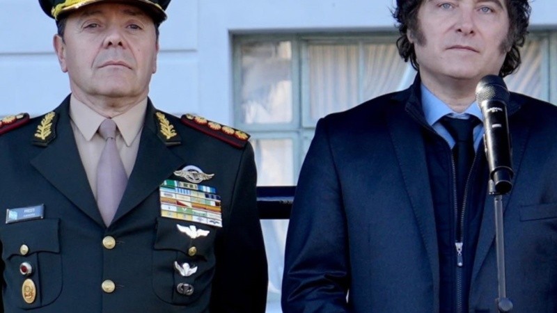 Carlos Pestri y Javier Milei.