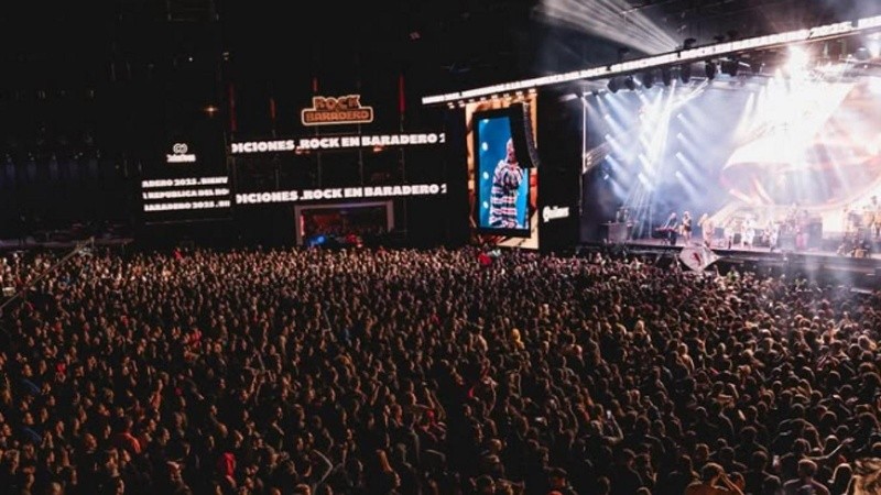 Una postal de Rock en Baradero 2025.