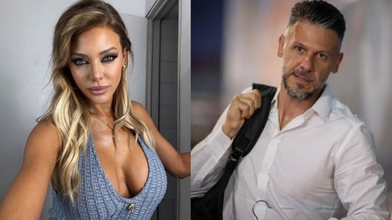 Evangelina Anderson y Martín Demichelis.