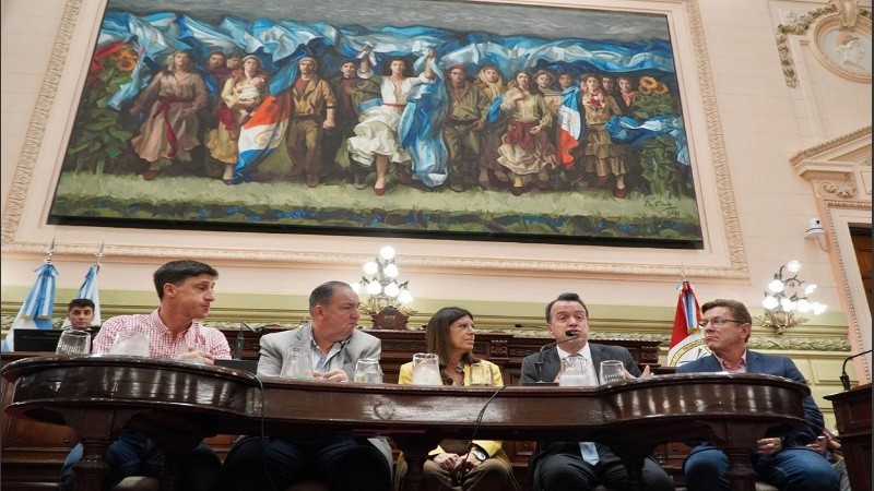 Fue la primera audiencia para avanzar sobre la ley que permitirá la autonomía a los municipios.