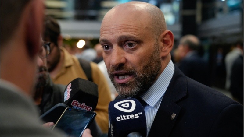 El ministro de Desarrollo Productivo de Santa Fe, Gustavo Puccini.