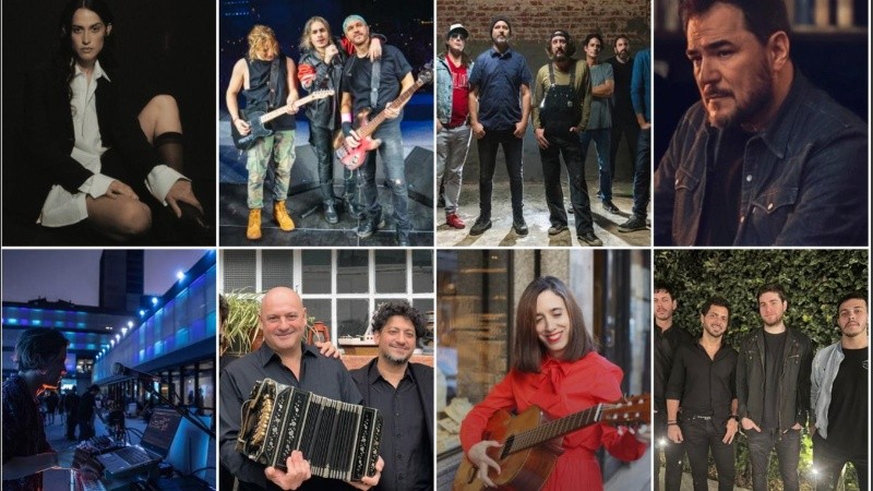 Una grilla de recitales en Rosario para esta semana.