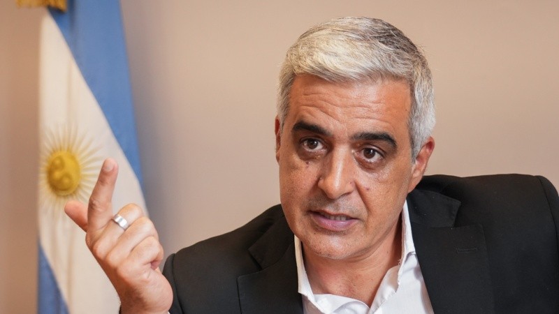 El rector de la Universidad Nacional de Rosario, Franco Bartolacci.