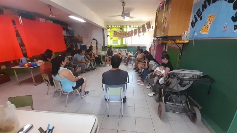 El Centro Cuidar de Vía Honda. La pequeña fallecida vivía muy cerca, pero no estaba registrada allí.